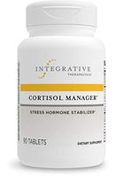 Integrative Therapeutics - Cortisol Manager - Supplement with Ashwagandha and L-Theanine - Supports Relaxation & Calm* - 30 Tablets