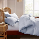 Nestl Twin Duvet Cover - Soft Double Brushed Light Grey Duvet Cover Twin/Twin XL, 2 Piece, with Button Closure, Duvet Cover 68x90 inches