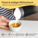 4 in 1 Electric Milk Frother: 10oz/350 mL Large Capacity Electric Milk Steamer for Hot and Cold Milk Froth - Automatic Milk Frother & Warmer for Latte, Cappuccinos, Macchiato, Hot Chocolate