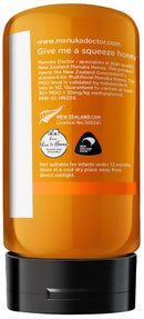 MANUKA DOCTOR - MGO 30+ SQUEEZY Manuka Honey Multifloral, 100% Pure New Zealand Honey. Certified. Guaranteed. RAW. Non-GMO (10.58 oz)