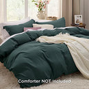 Bedsure Twin/Twin XL Duvet Cover Dorm Bedding - Soft Prewashed White Duvet Cover Twin, 2 Pieces, Includes 1 Duvet Cover (68"x90") with Zipper Closure & 1 Pillow Sham, Comforter NOT Included
