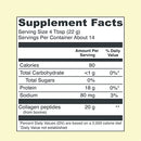 Vital Proteins Marine Collagen Peptides Powder Supplement for Skin Hair Nail Joint - Hydrolyzed Collagen - 12g per Serving - 7.8 oz Canister