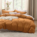 Bedsure Twin/Twin XL Duvet Cover Dorm Bedding - Soft Prewashed White Duvet Cover Twin, 2 Pieces, Includes 1 Duvet Cover (68"x90") with Zipper Closure & 1 Pillow Sham, Comforter NOT Included