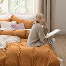 Bedsure Twin/Twin XL Duvet Cover Dorm Bedding - Soft Prewashed White Duvet Cover Twin, 2 Pieces, Includes 1 Duvet Cover (68"x90") with Zipper Closure & 1 Pillow Sham, Comforter NOT Included