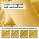 Nestl Twin Duvet Cover - Soft Double Brushed Light Grey Duvet Cover Twin/Twin XL, 2 Piece, with Button Closure, Duvet Cover 68x90 inches