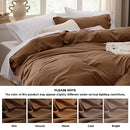 Bedsure Twin/Twin XL Duvet Cover Dorm Bedding - Soft Prewashed White Duvet Cover Twin, 2 Pieces, Includes 1 Duvet Cover (68"x90") with Zipper Closure & 1 Pillow Sham, Comforter NOT Included