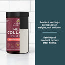 Ancient Nutrition Collagen Powder Protein with Probiotics, Multi Collagen Protein, Unflavored, 60 Servings, Hydrolyzed Collagen Peptides Supports Skin and Gut Health, Joint Supplement, 21.38oz