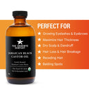 The Goodbye Company Organic Castor Oil – 100% Pure Extra Virgin, Cold-Pressed & Unrefined – Hexane-Free – Nourishing Oil for Healthy Skin, Hair Growth & Eyelashes (250mL)