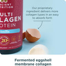 Ancient Nutrition Collagen Powder Protein with Probiotics, Multi Collagen Protein, Unflavored, 60 Servings, Hydrolyzed Collagen Peptides Supports Skin and Gut Health, Joint Supplement, 21.38oz