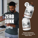 Levels Grass Fed Whey Protein Powder, No Artificials, 24G of Protein, Double Chocolate, 5LB