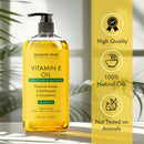 Majestic Pure Vitamin E Oil - 100% Pure & Natural, 20,000 IU | Premium Grade, Cold-Pressed and Tocopherol to Repair Dry, Damaged Skin| Moisturizing Skin, Hair and Scalp 8 Fl Oz