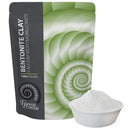 FOSSIL POWER Calcium Bentonite Clay Powder 5 Lb – Natural Heavy Metal Detox & Deep Pore Cleansing | Indian Healing | DIY Hair & Facial Mask Treatment for Sensitive Skin | Deo, Bath & Foot Soak