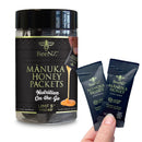 BeeNZ Raw Manuka Honey, Certified UMF 5+ (MGO 83+), Pure New Zealand Manuka Honey, Natural Sweetener, Superfood Honey for Wellness Support, No Sugar Added, Traceable from Hive to Jar, 17.6 oz/500g