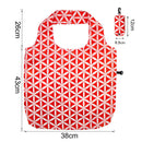 HOLYLUCK set of 3 Reusable Grocery Bags,Heavy Duty Foldable Shopping Bag-sky blue