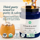 Ora Organic Plant-Based Protein Powder - 23g Protein for Women and Men - Vanilla Flavor 20 Servings, Vegan, Clean Protein, Third-Party Tested, Gluten-Free - 20 Servings