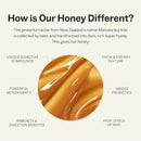 Manukora Raw Manuka Honey, MGO 50+, New Zealand Honey, Non-GMO, Traceable from Hive to Hand, Daily Wellness Support - 250g (8.82 Oz)