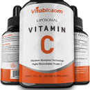Liposomal Vitamin C 2000mg Liquid for Adults, High Absorption VIT C, Maximize Vitamin C, for Immune System & Antioxidant, 60ML (1 Bottle)