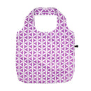 HOLYLUCK set of 3 Reusable Grocery Bags,Heavy Duty Foldable Shopping Bag-sky blue