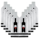 LIVEBAY 5 Pack Reusable Wine Bag for Travel Wine Bottle Protector Sleeve for Airplane Car Cruise Protection Luggage Leak-proof