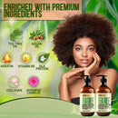 Argan Oil Shampoo and Conditioner Set - Sulfate Free Moroccan Care with Keratin - For Curly, Straight, Dry and Damaged Hair - Moisturizing, Hydrating, Anti Frizz Salon Technology