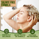 Argan Oil Shampoo and Conditioner Set - Sulfate Free Moroccan Care with Keratin - For Curly, Straight, Dry and Damaged Hair - Moisturizing, Hydrating, Anti Frizz Salon Technology