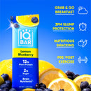 IQBAR Brain and Body Plant Protein Bars - Peanut Butter Chip - 12 Count, Low Carb, High Fiber, Gluten Free, Vegan Snacks - Low Sugar Keto Energy Bars