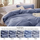 Bedsure Twin/Twin XL Duvet Cover Dorm Bedding - Soft Prewashed White Duvet Cover Twin, 2 Pieces, Includes 1 Duvet Cover (68"x90") with Zipper Closure & 1 Pillow Sham, Comforter NOT Included