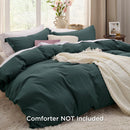 Bedsure Twin/Twin XL Duvet Cover Dorm Bedding - Soft Prewashed White Duvet Cover Twin, 2 Pieces, Includes 1 Duvet Cover (68"x90") with Zipper Closure & 1 Pillow Sham, Comforter NOT Included