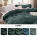 Bedsure Twin/Twin XL Duvet Cover Dorm Bedding - Soft Prewashed White Duvet Cover Twin, 2 Pieces, Includes 1 Duvet Cover (68"x90") with Zipper Closure & 1 Pillow Sham, Comforter NOT Included