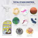 Grandma's Secret Spot Remover Laundry Spray - Chlorine, Bleach and Toxin-Free Stain Remover - Stain Remover for Clothes - Fabric Stain Remover Removes Oil, Paint, Blood and Pet Stains - 16 Oz, 3 Pack
