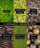 Truvani Vegan Pea Protein Powder | Vanilla | 20g Organic Plant Based Protein | 18 Servings | Keto | Gluten & Dairy Free | Low Carb | No Added Sugar