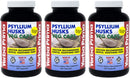 Yerba Prima Psyllium Husks, 180 Veg Capsules (625mg) - Vegan, Non-GMO, Gluten Free, Colon Cleanser, Daily Fiber Supplement for Gut Health & Regularity