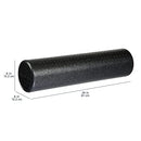 Amazon Basics High-Density Round Foam Roller for Exercise and Recovery - 36-Inch, Blue Speckled