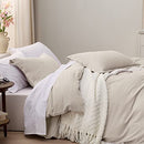 Bedsure Twin/Twin XL Duvet Cover Dorm Bedding - Soft Prewashed White Duvet Cover Twin, 2 Pieces, Includes 1 Duvet Cover (68"x90") with Zipper Closure & 1 Pillow Sham, Comforter NOT Included