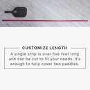 Pickleball Paddle Edge Guard Tape (Burgandy, Narrow)
