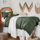 Bedsure Twin/Twin XL Duvet Cover Dorm Bedding - Soft Prewashed White Duvet Cover Twin, 2 Pieces, Includes 1 Duvet Cover (68"x90") with Zipper Closure & 1 Pillow Sham, Comforter NOT Included