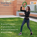 Reaction Speed Training Tool Hand Eye Coordination Training Bouncy Sports Hoops Sports Equipment High Elasticity for Improving Agility Reflex Skills Easy to Throw and Catch Healthy Activities