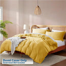 Nestl Twin Duvet Cover - Soft Double Brushed Light Grey Duvet Cover Twin/Twin XL, 2 Piece, with Button Closure, Duvet Cover 68x90 inches