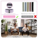 Fabric Resistance Bands for Working Out, 5 Levels Booty Bands for Women Men, Cloth Workout Bands Resistance Loop Exercise Bands for Legs Butt at Home Fitness, Yoga, Pilates