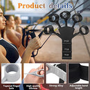 Gripster,Grip Strength Trainer,Finger Strengthener,Hand Grip Strengthener,Hand Exercisers for Strength,Finger Exerciser & Hand Strengthener,forearm strengthener 2 PCS