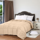 Utopia Bedding Down Alternative Comforter (Twin, White) - All Season Comforter - Plush Siliconized Fiberfill Duvet Insert - Box Stitched