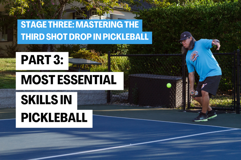 Pickleball Third Shot Drop: Mastering Stage Three of Your Game