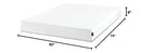 ZINUS 6 Inch Green Tea Memory Foam Mattress, Fiberglass Free, Patented Custom Contour Support, Sturdy Base Foam, CertiPUR-US Certified, Bed-in-a-box, Twin, White