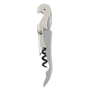 True TrueTap Double Hinged Waiter’s Corkscrew, Matte Black Bottle Opener with Foil Cutter, Wine Key