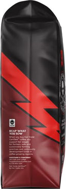 Death Wish Coffee Co., Organic and Fair Trade Dark Roast Ground Coffee, 16 oz