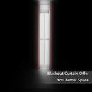 LEMOMO Blackout Curtains 52 x 84 inch/Black Set of 2 Panels/Thermal Insulated Room Darkening Bedroom Curtains