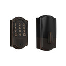 Schlage Encode Smart Wi-Fi Deadbolt with Century Trim in Matte Black