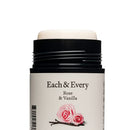 Each & Every 2-Pack Natural Aluminum-Free Deodorant for Sensitive Skin with Essential Oils, Plant-Based Packaging (Unscented, 2.5 Ounce (Pack of 2))