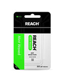 Reach Waxed Dental Floss Bundle | Effective Plaque Removal, Extra Wide Cleaning Surface | Shred Resistance & Tension, Slides Smoothly & Easily , PFAS FREE | Cinnamon Flavored, 55 Yard (Pack of 6)