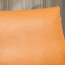 GYI Brown Leather Accent Chair Set of 2, 23.6'' Wide Armchair Set of 2, Industrial Black Metal Frame Accent Chairs with Wood Arms, Mid-Century Modern Comfy Sofa Chair for Living Room, Bedroom